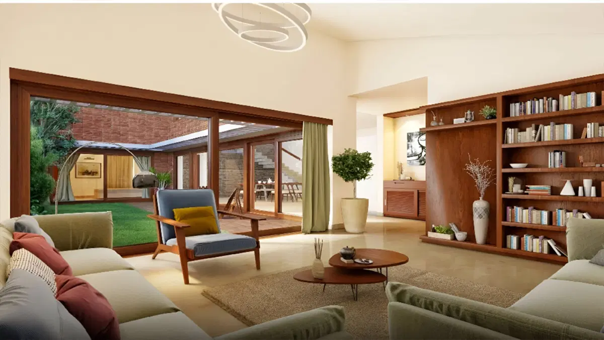 Total Environment In That Quiet Earth Apartments in Off Hennur Road Bangalore Customised interiors to suit your lifestyle