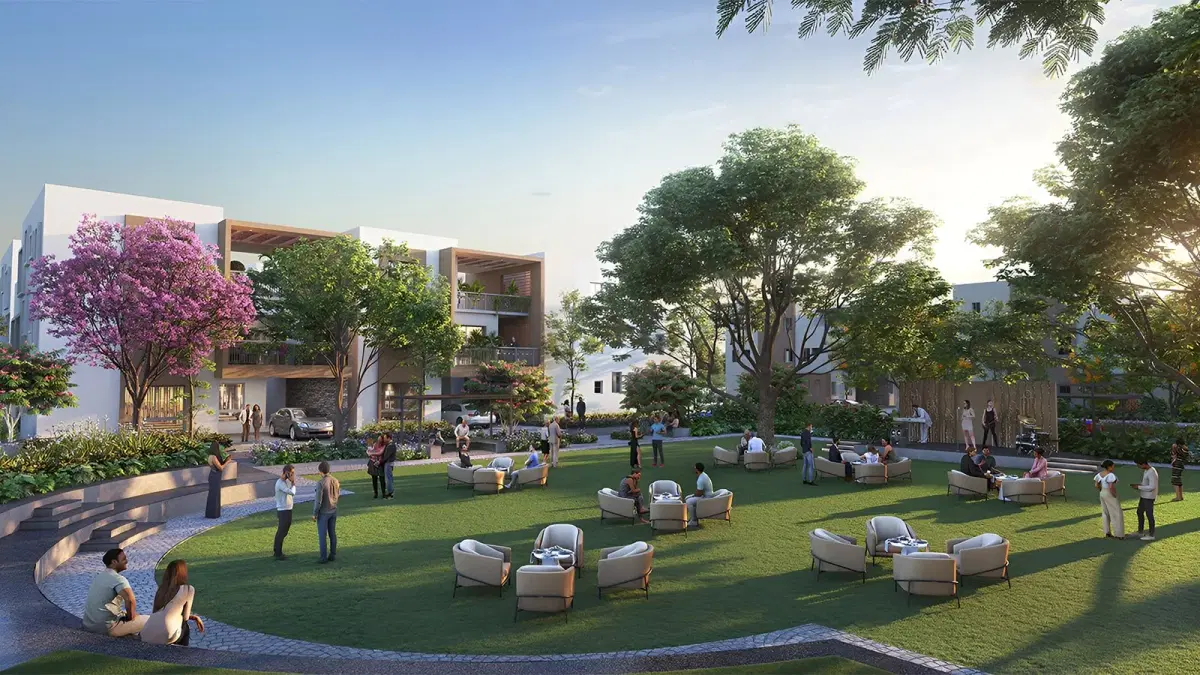Allure-Avani-Villa-in-Kammasandra-Bangalore-Entertainment-and-Relaxation-Lawn